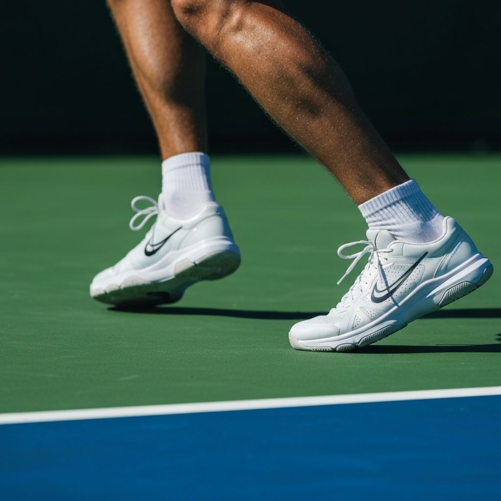 Tennis footwork training